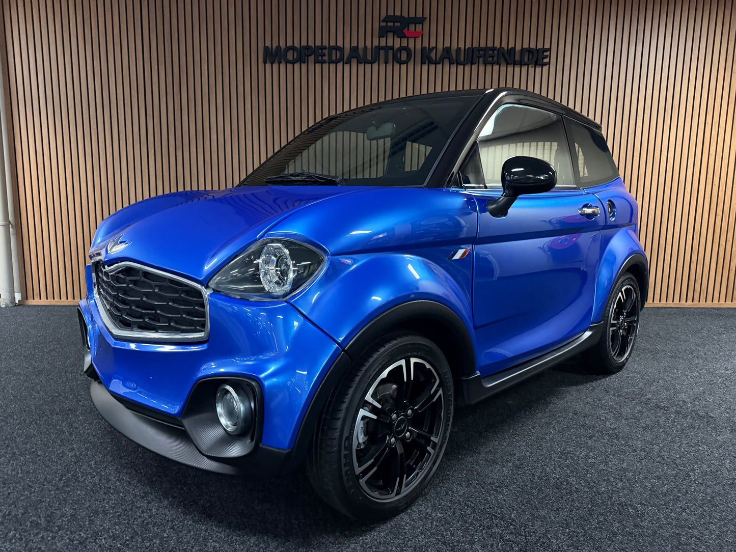 Chatenet CH46 Blue | 2022 | 8 PS leiser DCI Motor | Servo | Rückfahrkamera | 45 km/h | Innerhalb 250 KM Kostenlose Lieferung | Mopedauto | Leichtmobile
