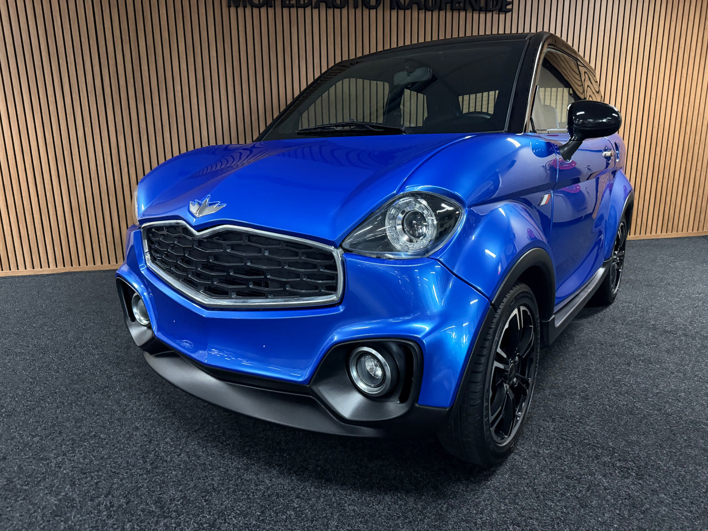 Chatenet CH46 Blue | 2022 | 8 PS leiser DCI Motor | Servo | Rückfahrkamera | 45 km/h | Innerhalb 250 KM Kostenlose Lieferung | Mopedauto | Leichtmobile