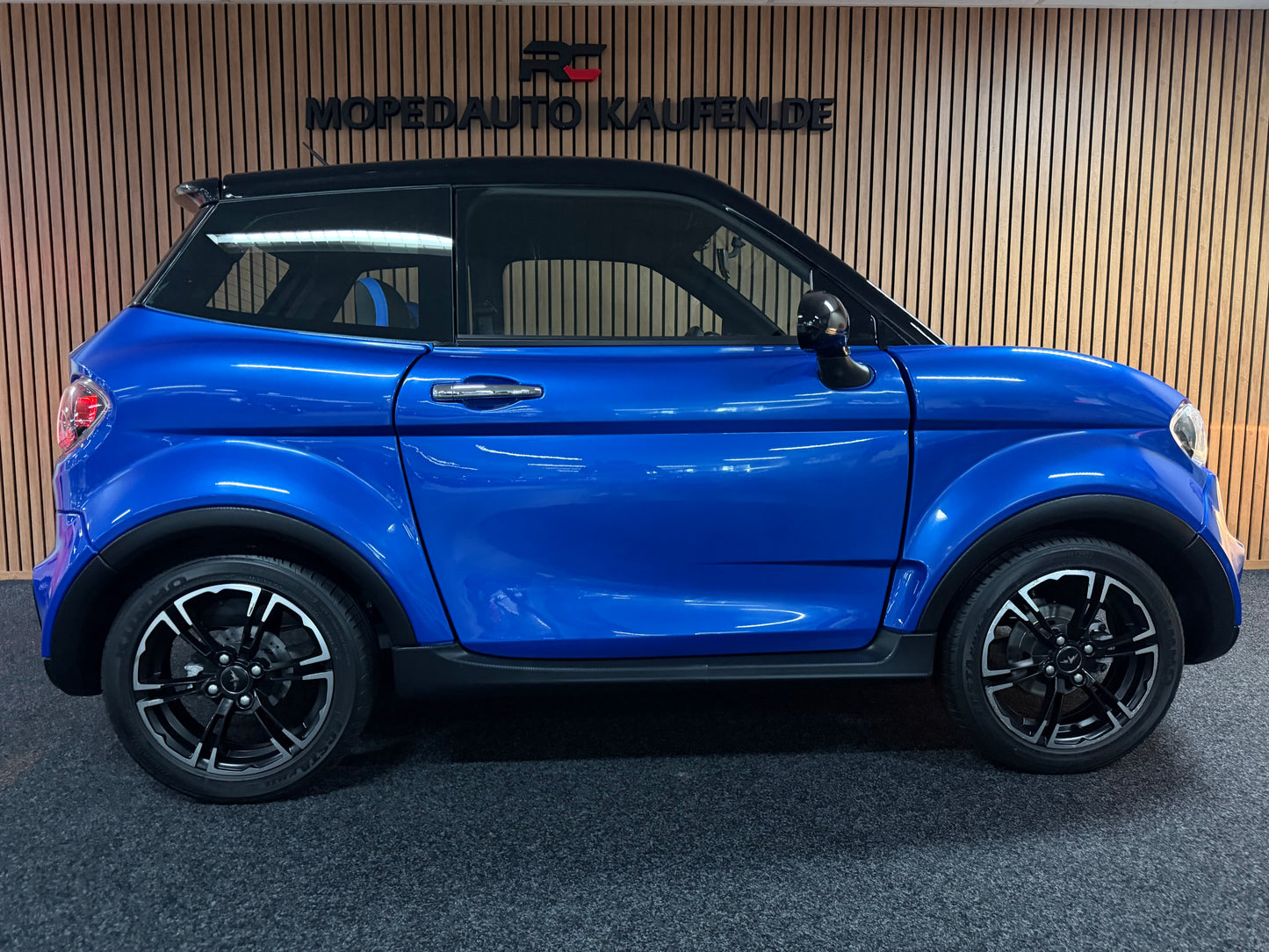 Chatenet CH46 Blue | 2022 | 8 PS leiser DCI Motor | Servo | Rückfahrkamera | 45 km/h | Innerhalb 250 KM Kostenlose Lieferung | Mopedauto | Leichtmobile