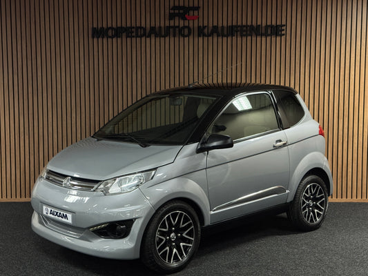 Aixam City Luxe / Chrome Pack / Creme Leder / Parkhilfe | Kubota Motor | 45 km/h | Innerhalb 250 KM Kostenlose Lieferung | Mopedauto | Leichtmobile