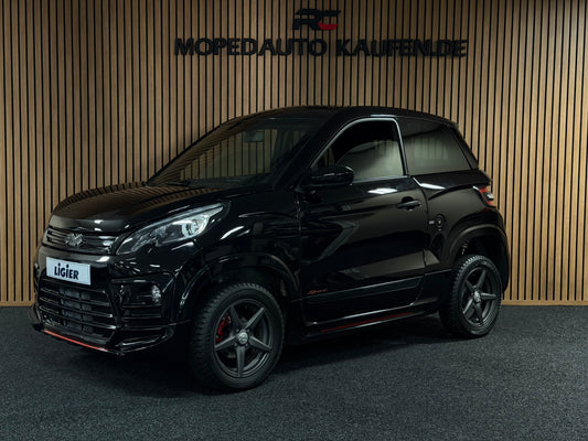 Ligier JS60 Sport Ultimate | KLIMA | Servo | Ambilight | 8 PS leiser DCI Motor | Apple Carplay/Android | 45 km/h | Innerhalb 250 KM Kostenlose Lieferung | Mopedauto | Leichtmobile