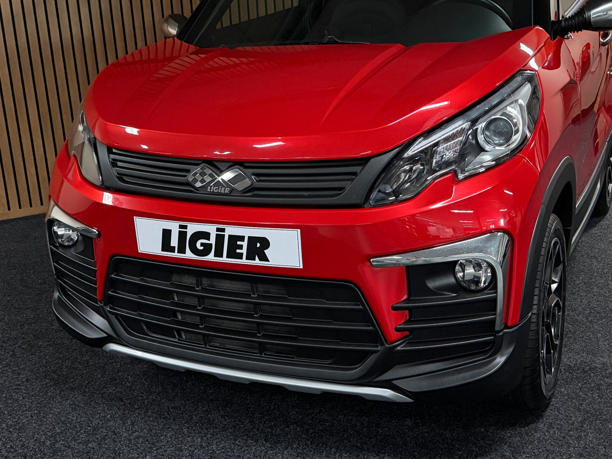 Ligier JS 60 Ultimate Sport Rot | Servo | 8 PS leiser DCI Motor | | Rückfahrkamera | Apple Carplay/Android | 45 km/h | Innerhalb 250 KM Kostenlose Lieferung | Mopedauto | Leichtmobile