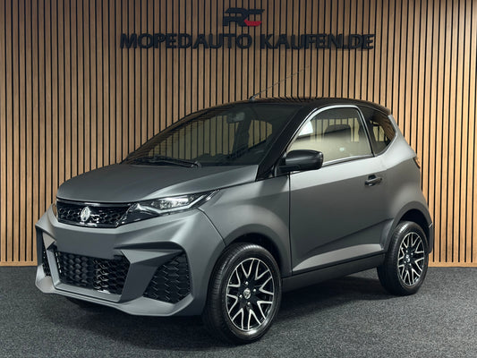 Aixam City Sport GTI | Mattgrau | 8 PS Kubota Motor | Rückfahrkamera | 45 km/h | Innerhalb 250 KM Kostenlose Lieferung | Mopedauto | Leichtmobile