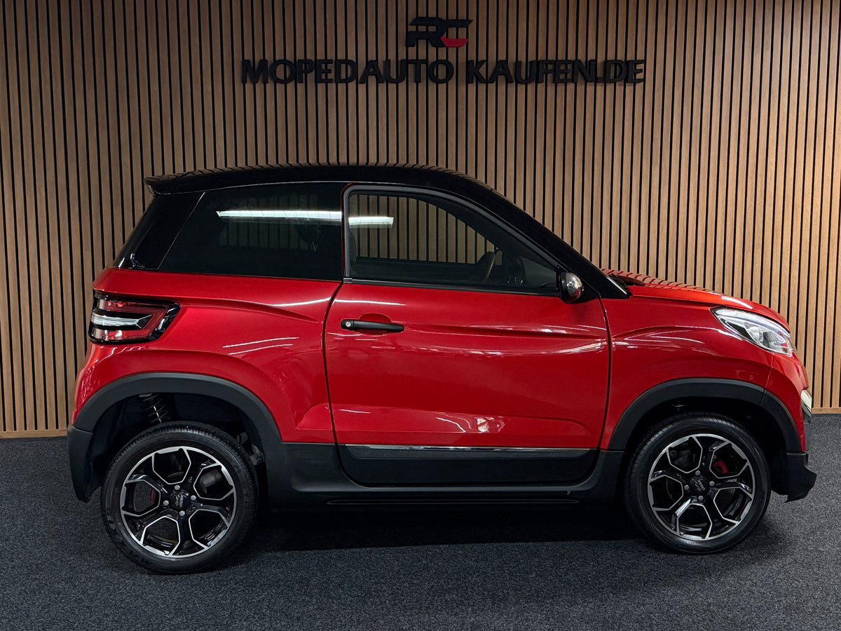 Ligier JS 60 Ultimate Sport Rot | Servo | 8 PS leiser DCI Motor | | Rückfahrkamera | Apple Carplay/Android | 45 km/h | Innerhalb 250 KM Kostenlose Lieferung | Mopedauto | Leichtmobile