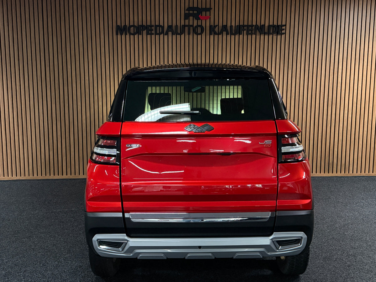 Ligier JS 60 Ultimate Sport Rot | Servo | 8 PS leiser DCI Motor | | Rückfahrkamera | Apple Carplay/Android | 45 km/h | Innerhalb 250 KM Kostenlose Lieferung | Mopedauto | Leichtmobile