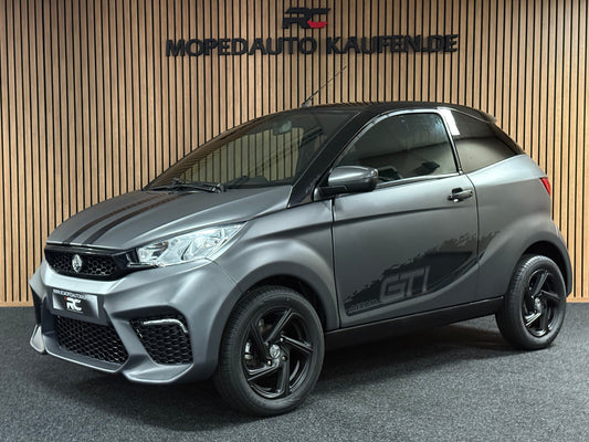 Aixam City Sport Coupé GTI Nardo Grau | 8 PS Kubota Motor | Rückfahrkamera | 45 km/h | Innerhalb 250 KM Kostenlose Lieferung | Mopedauto | Leichtmobile