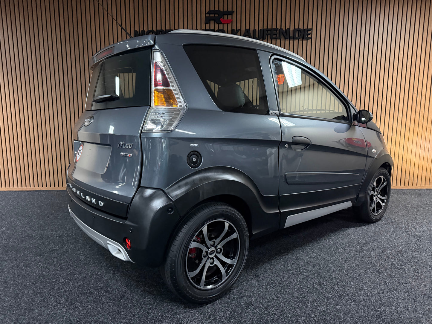 Microcar Mgo Highland | leiser DCI Motor | 45 km/h | Innerhalb 250 KM Kostenlose Lieferung | Mopedauto | Leichtmobile