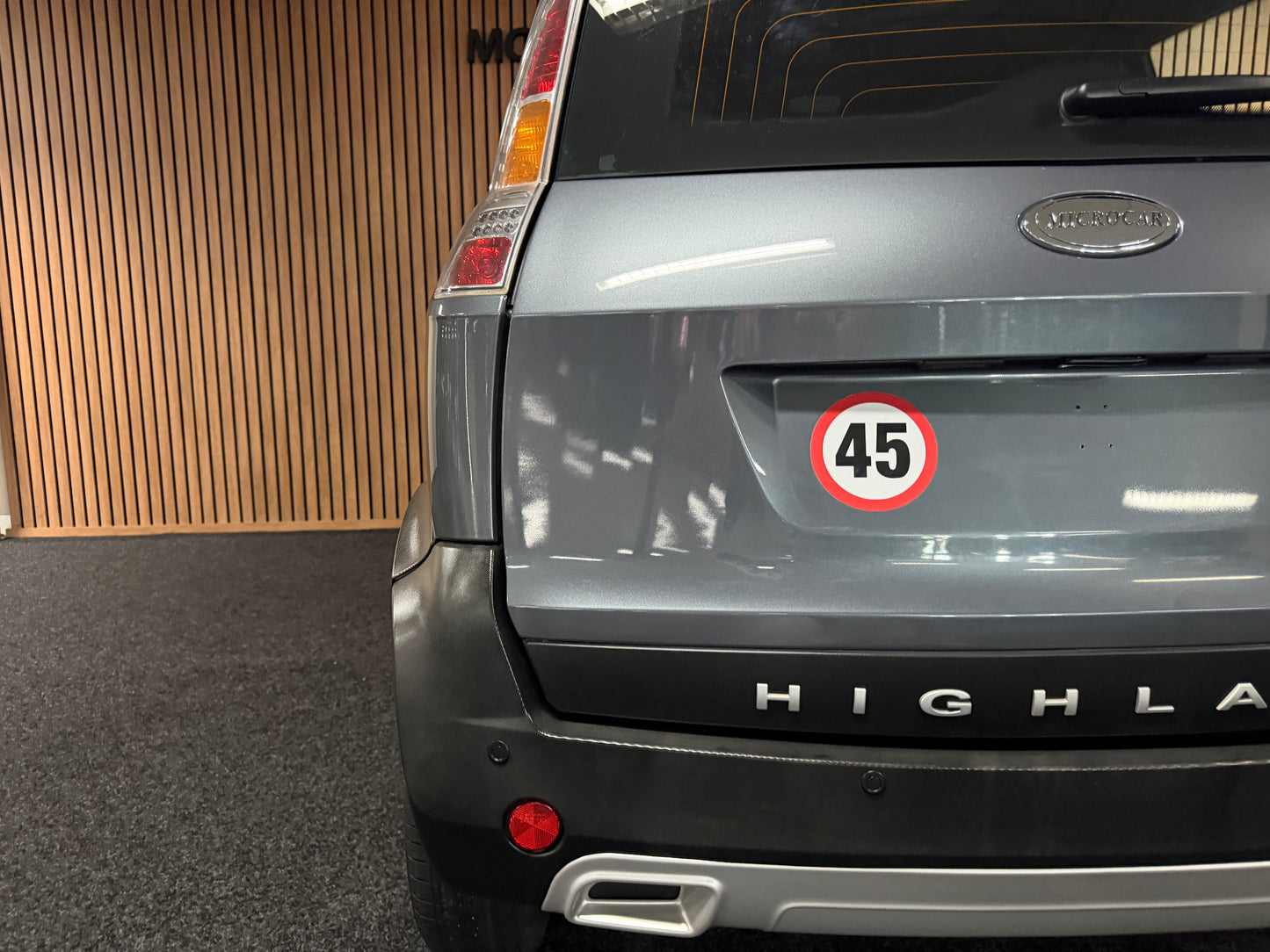 Microcar Mgo Highland | leiser DCI Motor | 45 km/h | Innerhalb 250 KM Kostenlose Lieferung | Mopedauto | Leichtmobile
