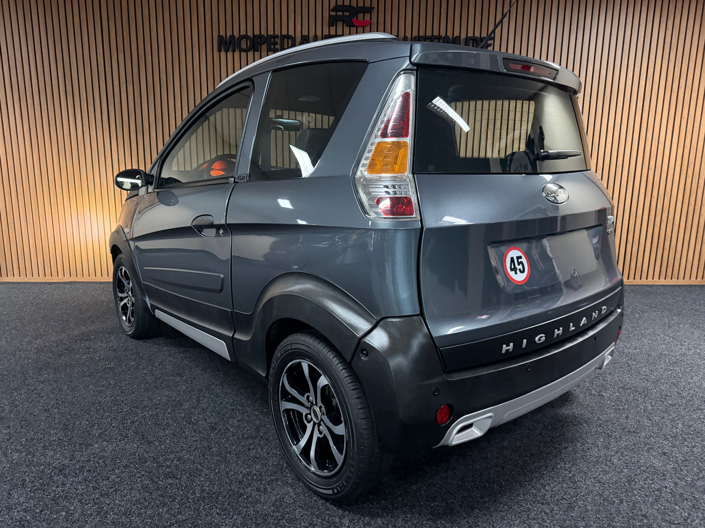 Microcar Mgo Highland | leiser DCI Motor | 45 km/h | Innerhalb 250 KM Kostenlose Lieferung | Mopedauto | Leichtmobile