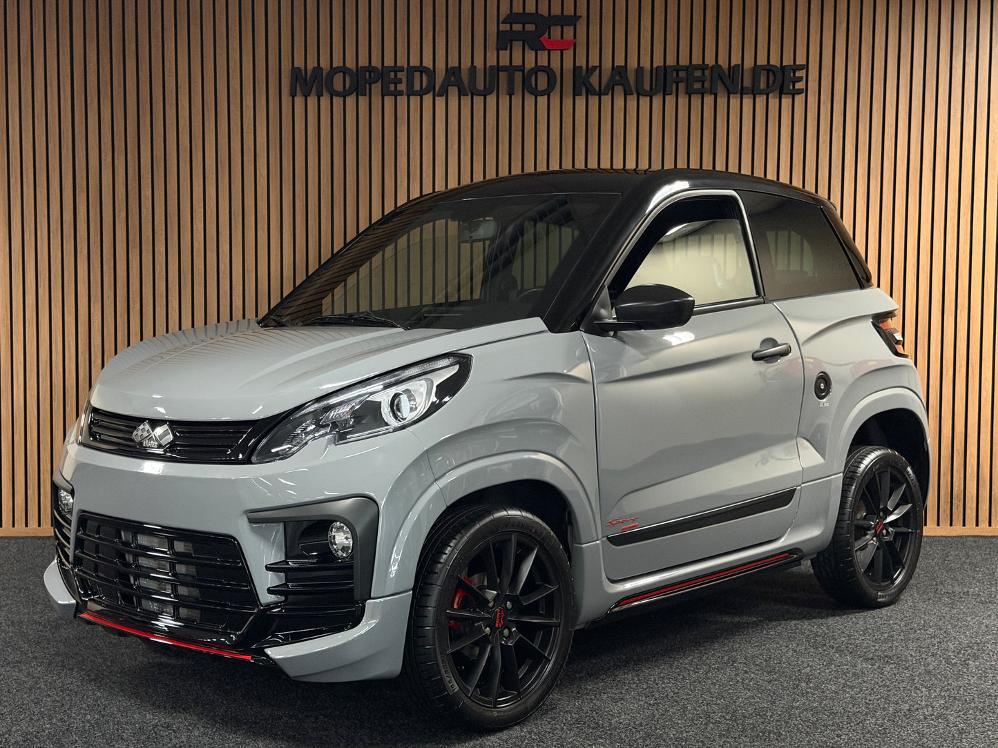 Ligier JS60 Sport Ultimate | Full Option | KLIMA | Servo | Ambilight | Apple carplay 8 PS leiser DCI Motor | 45 km/h | Rückfahrkamera | Innerhalb 250 KM Kostenlose Lieferung | Mopedauto | Leichtmobile