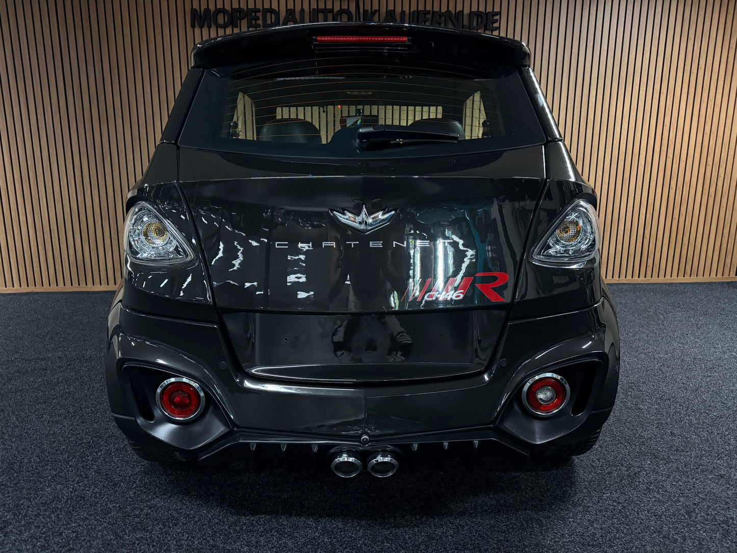 Chatenet CH46 R Line | Gr. Multi-Media |  Apple Carplay/Android | 8 PS leiser DCI Motor | 45 km/h | Rückfahrkamera | Innerhalb 250 KM Kostenlose Lieferung | Mopedauto | Leichtmobile