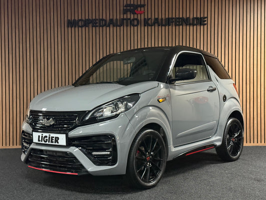 Ligier JS50 Ultimate Sport Facelift | Nardo Grau Sport | Multi-Media |Servolenkung | 8 PS leiser DCI Motor | 45 km/h | Rückfahrkamera | Innerhalb 250 KM Kostenlose Lieferung | Mopedauto | Leichtmobile