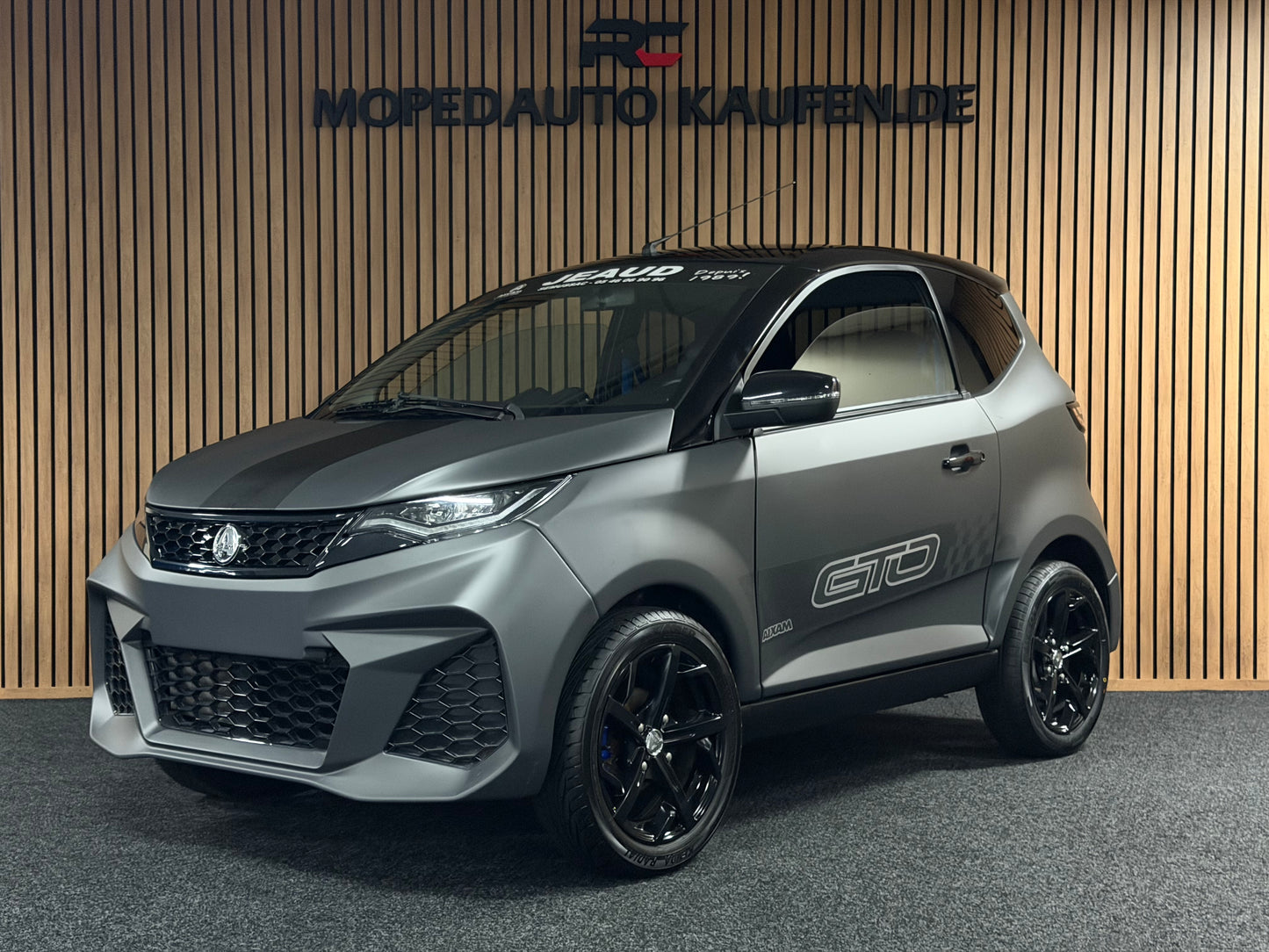 Aixam  Sport GTO 2024 | Mattgrau | FULL LED | 8 PS Kubota Motor | Rückfahrkamera | 45 km/h | Innerhalb 250 KM Kostenlose Lieferung | Mopedauto | Leichtmobile