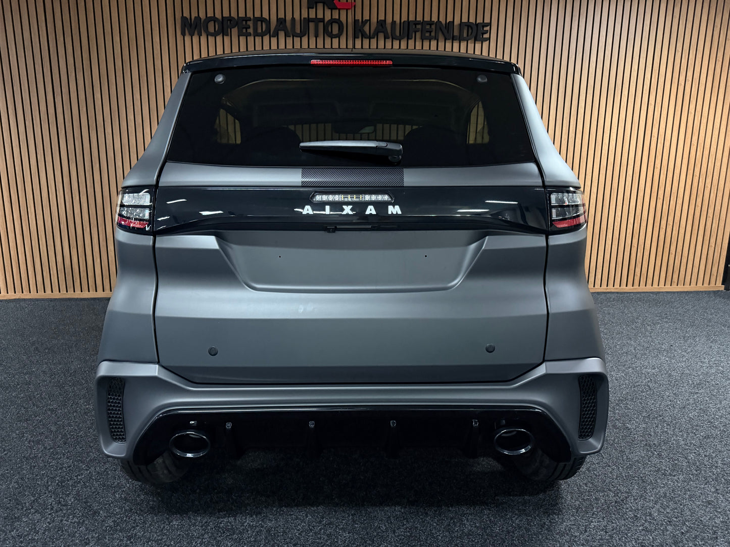 Aixam  Sport GTO 2024 | Mattgrau | FULL LED | 8 PS Kubota Motor | Rückfahrkamera | 45 km/h | Innerhalb 250 KM Kostenlose Lieferung | Mopedauto | Leichtmobile