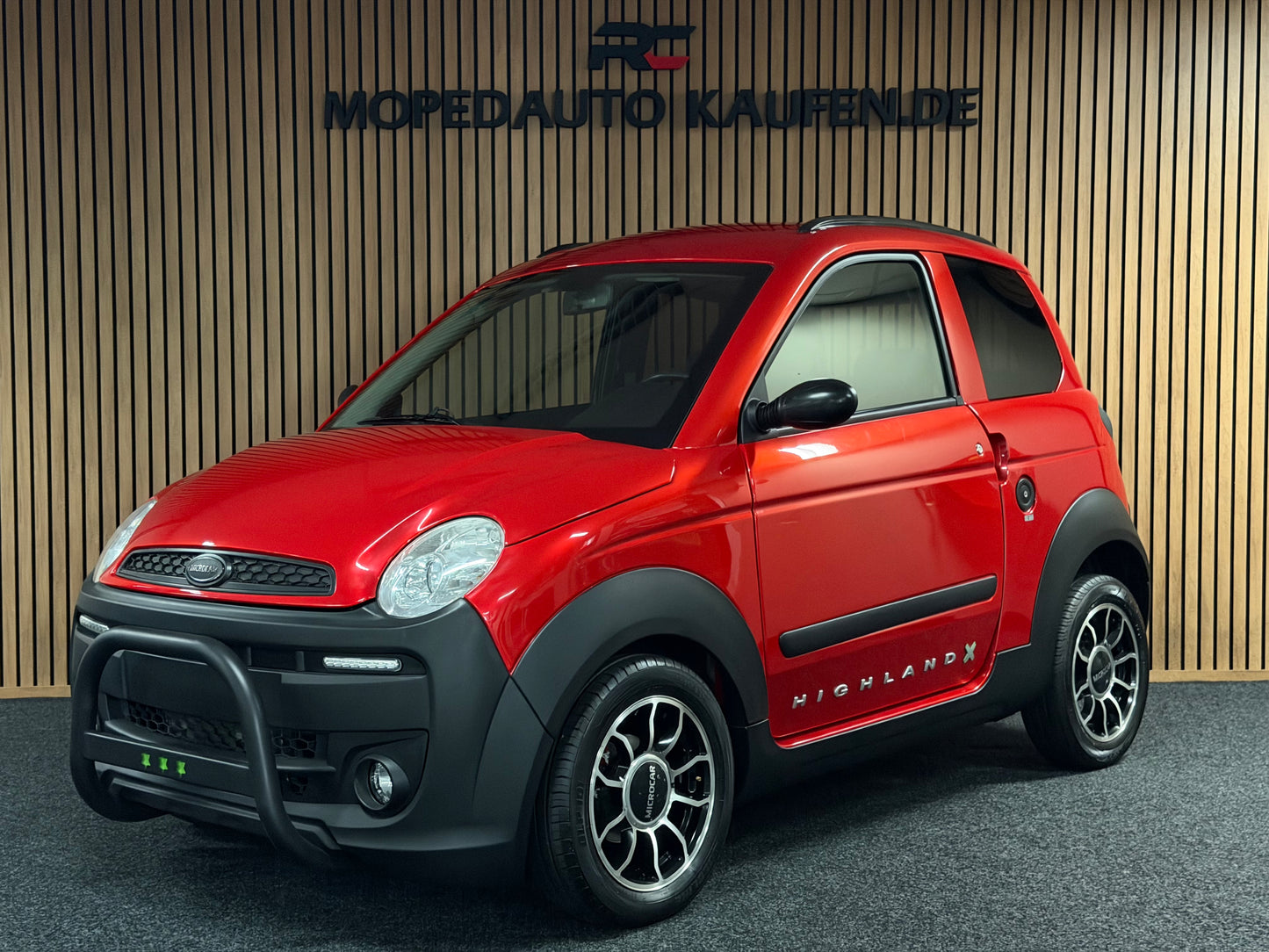 Microcar Mgo Highland X | 8 PS | Bullbar | 45 km/h | Innerhalb 250 KM Kostenlose Lieferung | Mopedauto | Leichtmobile