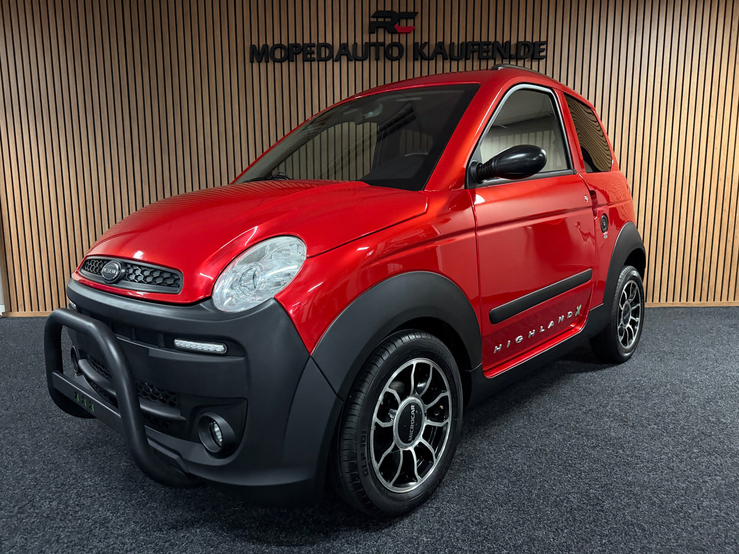 Microcar Mgo Highland X | 8 PS | Bullbar | 45 km/h | Innerhalb 250 KM Kostenlose Lieferung | Mopedauto | Leichtmobile