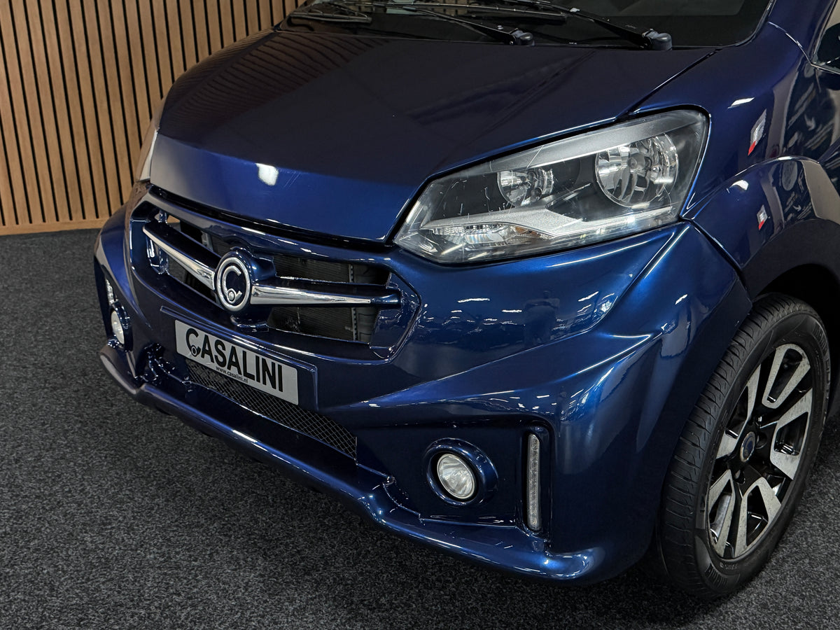 Casalini M14 Sport Blau | ABS !! 8 PS Mitsubishi L2E Motor | 45 km/h | Rückfahrkamera | Innerhalb 250 KM Kostenlose Lieferung | Mopedauto | Leichtmobile