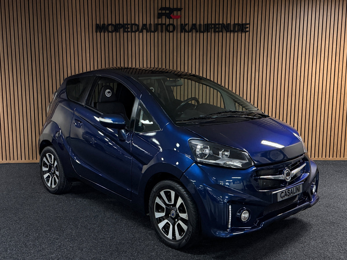 Casalini M14 Sport Blau | ABS !! 8 PS Mitsubishi L2E Motor | 45 km/h | Rückfahrkamera | Innerhalb 250 KM Kostenlose Lieferung | Mopedauto | Leichtmobile