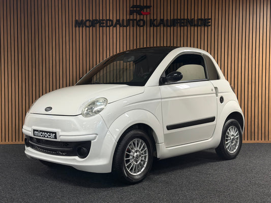 Microcar Dué Fiat 500 Look | 45 km/h | Innerhalb 250 KM Kostenlose Lieferung | Mopedauto | Leichtmobile