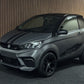 Aixam City Sport MATT GRAU GTO | 2022 | 8 PS Kubota Motor | Rückfahrkamera / Carbon | blaue Gürtel | Innerhalb 250 KM Kostenlose Lieferung | Mopedauto | Leichtmobile | Aixam | Microcar | Ligier