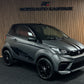 Aixam City Sport MATT GRAU GTO | 2022 | 8 PS Kubota Motor | Rückfahrkamera / Carbon | blaue Gürtel | Innerhalb 250 KM Kostenlose Lieferung | Mopedauto | Leichtmobile | Aixam | Microcar | Ligier