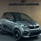 Aixam City Sport MATT GRAU GTO | 2022 | 8 PS Kubota Motor | Rückfahrkamera / Carbon | blaue Gürtel | Innerhalb 250 KM Kostenlose Lieferung | Mopedauto | Leichtmobile | Aixam | Microcar | Ligier