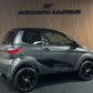 Aixam City Sport MATT GRAU GTO | 2022 | 8 PS Kubota Motor | Rückfahrkamera / Carbon | blaue Gürtel | Innerhalb 250 KM Kostenlose Lieferung | Mopedauto | Leichtmobile | Aixam | Microcar | Ligier