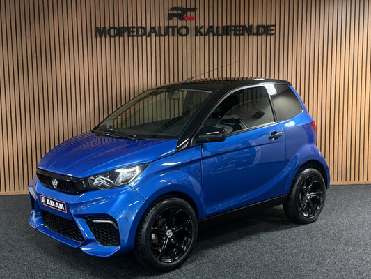 Aixam City Sport Blau / DAB + / Spotify / Apple Carplay | 8 PS Kubota Motor | 45 km/h | Rückfahrkamera | Innerhalb 250 KM Kostenlose Lieferung | Mopedauto | Leichtmobile