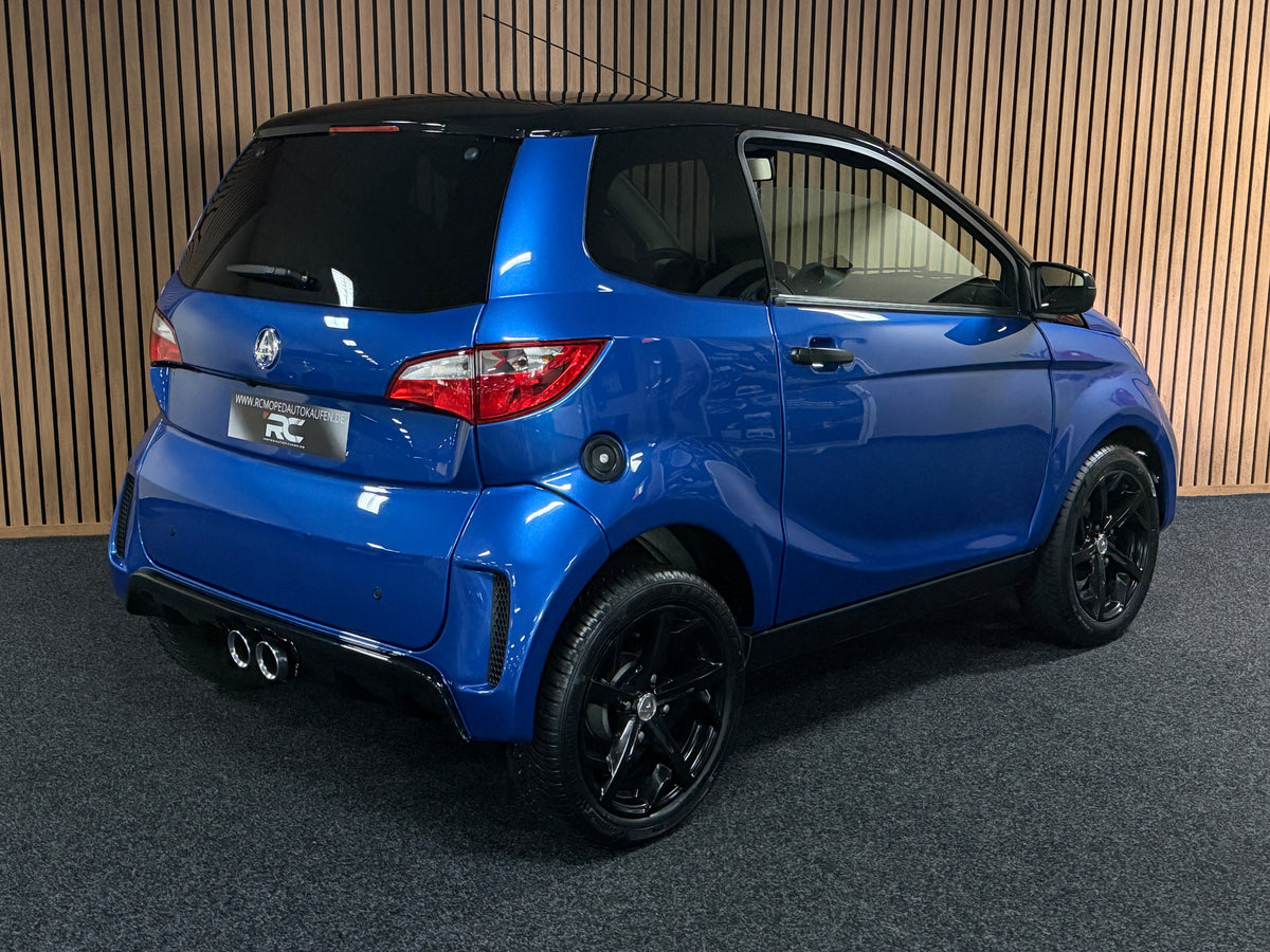 Aixam City Sport Blau / DAB + / Spotify / Apple Carplay | 8 PS Kubota Motor | 45 km/h | Rückfahrkamera | Innerhalb 250 KM Kostenlose Lieferung | Mopedauto | Leichtmobile