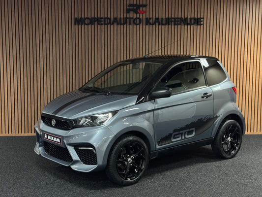 Aixam City Sport Grau Exclusive GTO | 8 PS Kubota Motor | 45 km/h | Innerhalb 250 KM Kostenlose Lieferung | Mopedauto | Leichtmobile