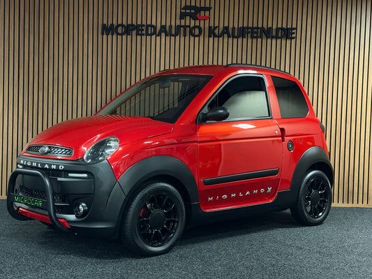 Microcar Mgo Highland X | Bullbar | 3000 KM | 8 PS leiser DCI motor | Rückfahrkamera | 45 km/h | Innerhalb 250 KM Kostenlose Lieferung | Mopedauto | Leichtmobile