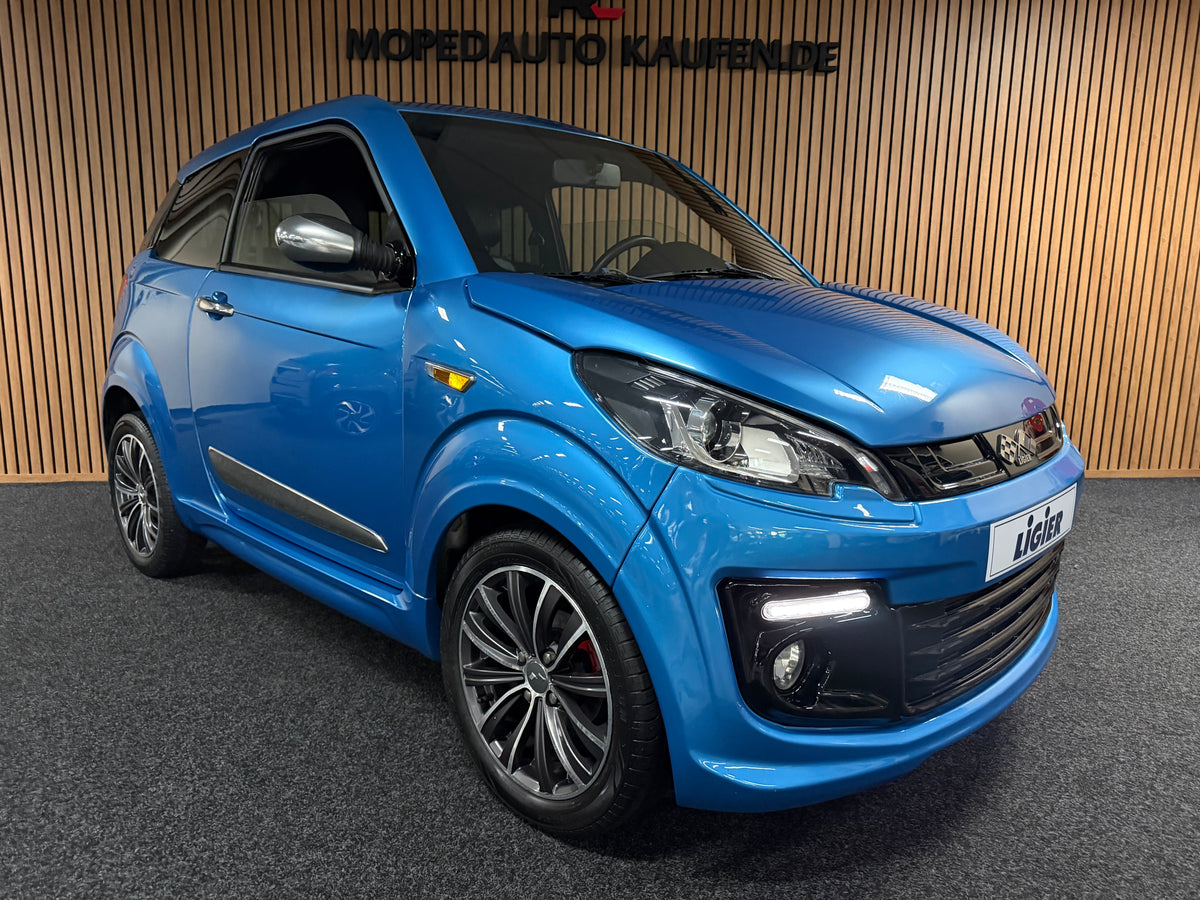 Ligier JS50L Elegance (Long) | 8 PS leiser DCI Motor | Rückfahrkamera | 45 km/h | Innerhalb 250 KM Kostenlose Lieferung | Mopedauto | Leichtmobile