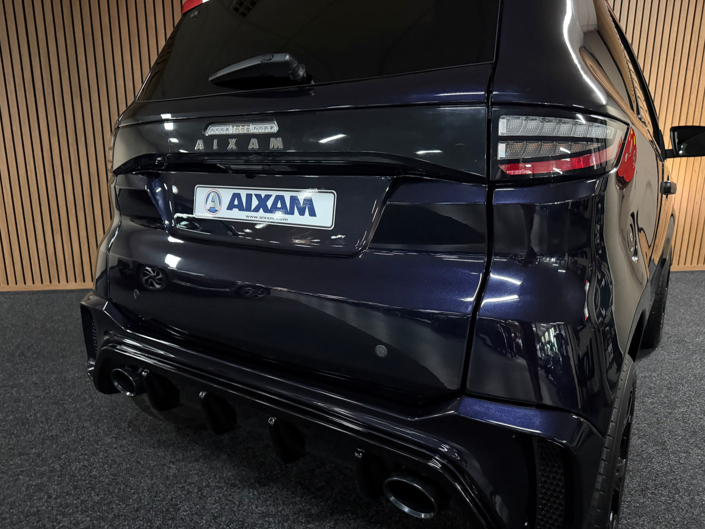Aixam City Sport 2024 | LED | 8 PS Kubota Motor | Apple Carplay / Android | Rückfahrkamera | 45 km/h | Innerhalb 250 KM Kostenlose Lieferung | Mopedauto | Leichtmobile
