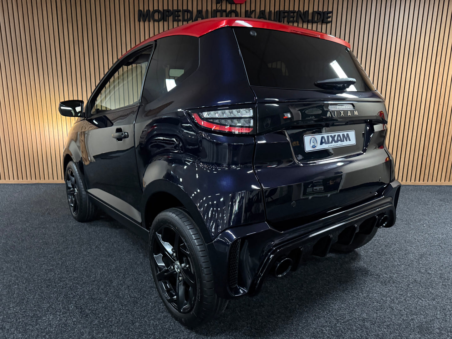 Aixam City Sport 2024 | LED | 8 PS Kubota Motor | Apple Carplay / Android | Rückfahrkamera | 45 km/h | Innerhalb 250 KM Kostenlose Lieferung | Mopedauto | Leichtmobile