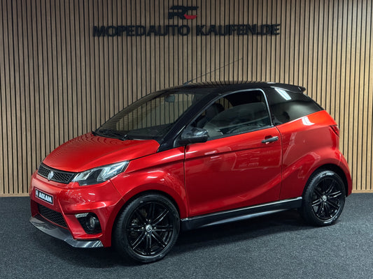 Aixam GTI Sport Rot 7000 KM ! | 8 PS Kubota Motor | 45 km/h | Innerhalb 250 KM Kostenlose Lieferung | Mopedauto | Leichtmobile