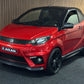 Aixam GTI Sport Rot 7000 KM ! | 8 PS Kubota Motor | 45 km/h | Innerhalb 250 KM Kostenlose Lieferung | Mopedauto | Leichtmobile