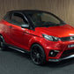 Aixam GTI Sport Rot 7000 KM ! | 8 PS Kubota Motor | 45 km/h | Innerhalb 250 KM Kostenlose Lieferung | Mopedauto | Leichtmobile