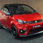 Aixam GTI Sport Rot 7000 KM ! | 8 PS Kubota Motor | 45 km/h | Innerhalb 250 KM Kostenlose Lieferung | Mopedauto | Leichtmobile