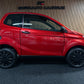 Aixam City Sport Rot | 8 PS Kubota Motor | 45 km/h | Innerhalb 250 KM Kostenlose Lieferung | Mopedauto | Leichtmobile
