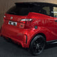 Aixam GTI Sport Rot 7000 KM ! | 8 PS Kubota Motor | 45 km/h | Innerhalb 250 KM Kostenlose Lieferung | Mopedauto | Leichtmobile