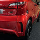 Aixam GTI Sport Rot 7000 KM ! | 8 PS Kubota Motor | 45 km/h | Innerhalb 250 KM Kostenlose Lieferung | Mopedauto | Leichtmobile
