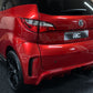 Aixam GTI Sport Rot 7000 KM ! | 8 PS Kubota Motor | 45 km/h | Innerhalb 250 KM Kostenlose Lieferung | Mopedauto | Leichtmobile