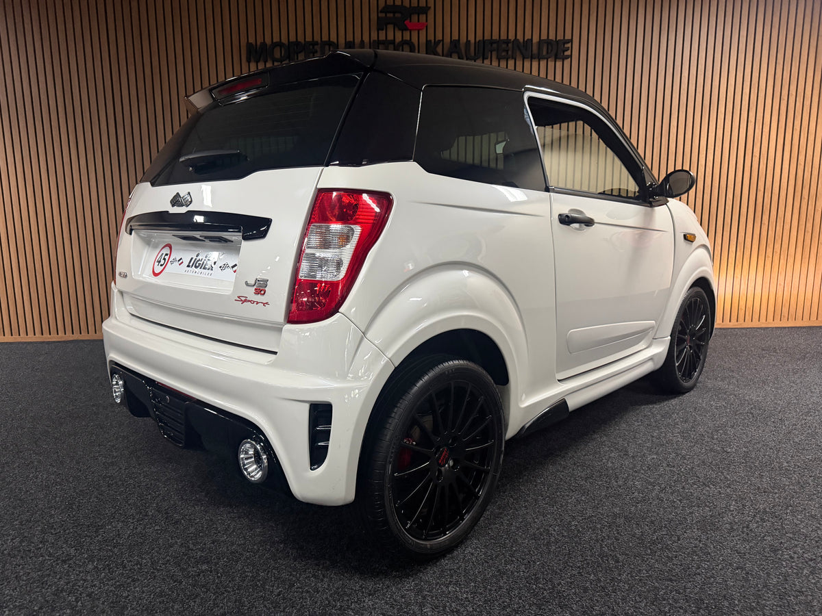 Ligier JS50 Sport Ultimate | 8 PS leiser DCI motor | Rückfahrkamera | 45 km/h | Innerhalb 250 KM Kostenlose Lieferung | Mopedauto | Leichtmobile
