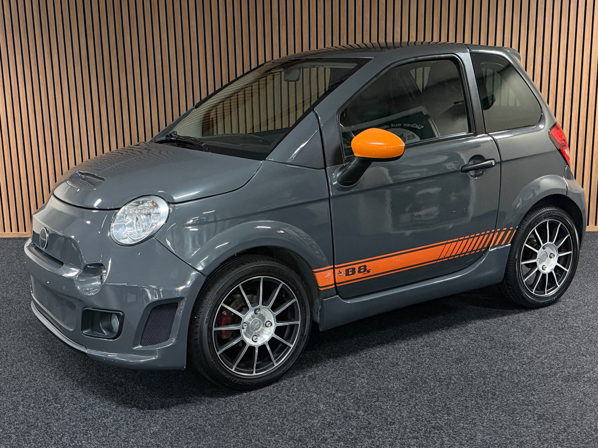 Bellier B8S Seltene Ausführung mit orangefarbenen Details | 45 km/h | Innerhalb 250 KM Kostenlose Lieferung | Mopedauto | Leichtmobile