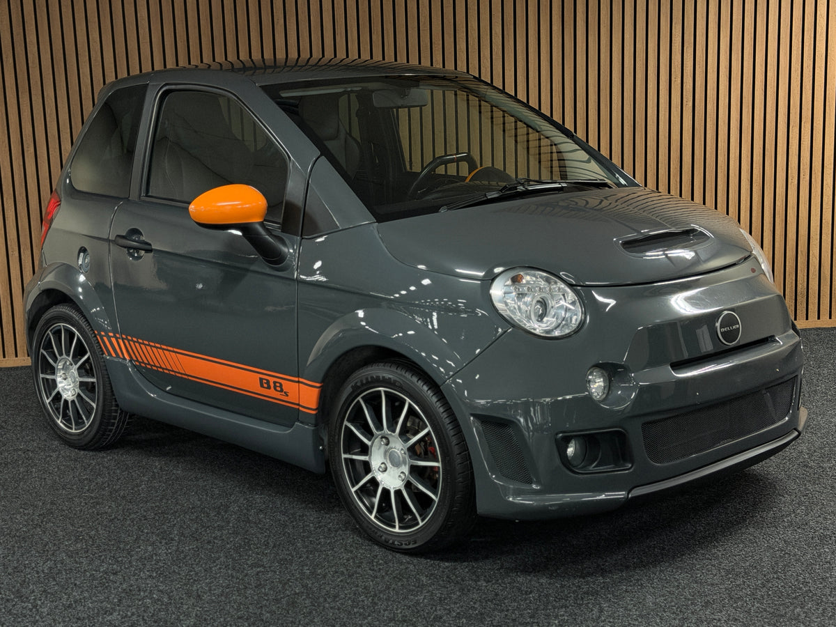 Bellier B8S Seltene Ausführung mit orangefarbenen Details | 45 km/h | Innerhalb 250 KM Kostenlose Lieferung | Mopedauto | Leichtmobile
