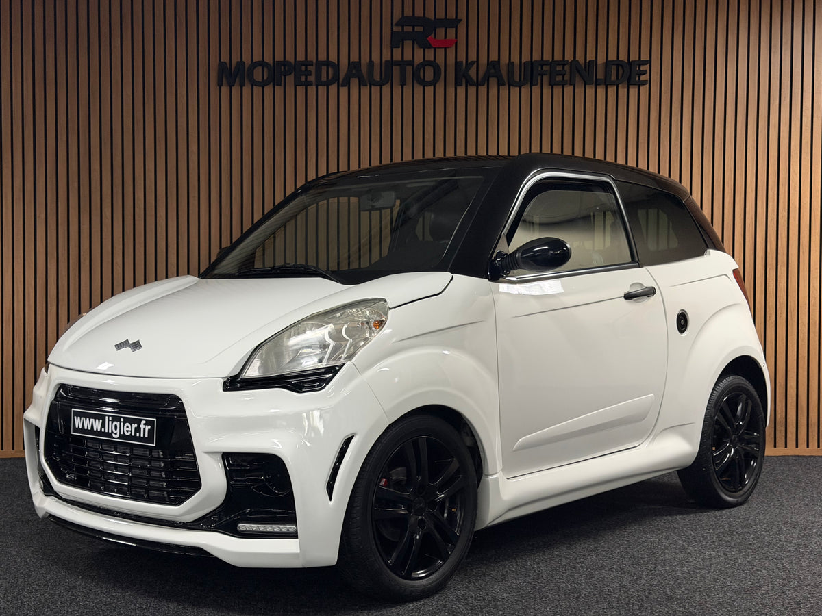 Ligier JS50L (Long) Sport | leiser DCI motor | Rückfahrkamera | 45 km/h | Innerhalb 250 KM Kostenlose Lieferung | Mopedauto | Leichtmobile