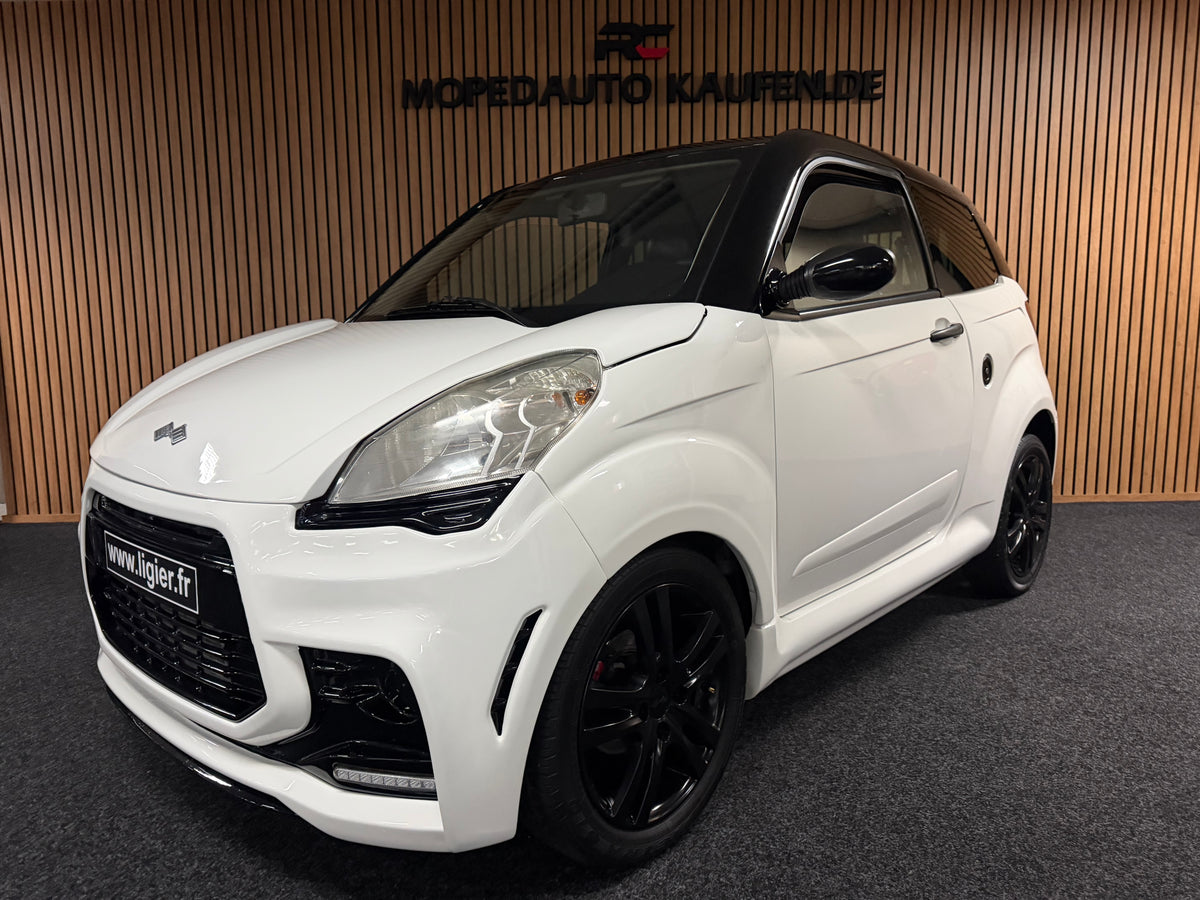 Ligier JS50L (Long) Sport | leiser DCI motor | Rückfahrkamera | 45 km/h | Innerhalb 250 KM Kostenlose Lieferung | Mopedauto | Leichtmobile