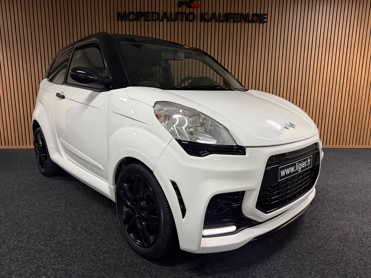 Ligier JS50L (Long) Sport | leiser DCI motor | Rückfahrkamera | 45 km/h | Innerhalb 250 KM Kostenlose Lieferung | Mopedauto | Leichtmobile