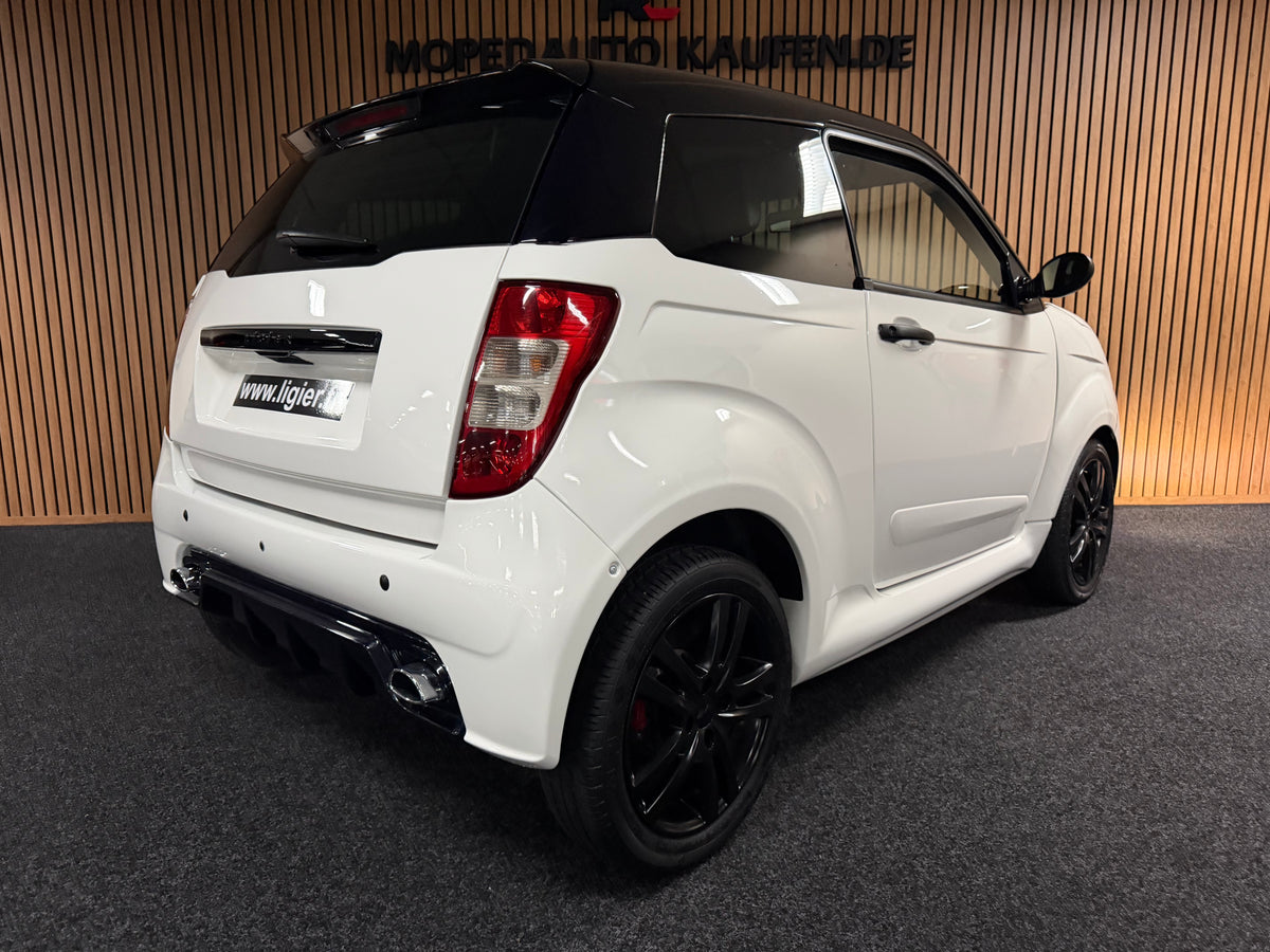 Ligier JS50L (Long) Sport | leiser DCI motor | Rückfahrkamera | 45 km/h | Innerhalb 250 KM Kostenlose Lieferung | Mopedauto | Leichtmobile