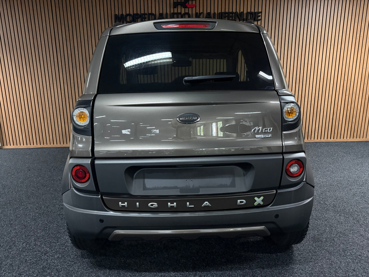 Microcar Mgo Highland X | Bullbar | leiser DCI motor | 45 km/h | Innerhalb 250 KM Kostenlose Lieferung | Mopedauto | Leichtmobile